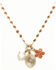 Image #2 - Lainey Wilson Women's Lucky One Pendant Necklace, Brown, hi-res