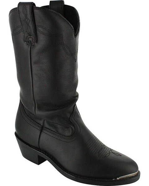Shyanne Women's Patsy Slouch Western Boots - Medium Toe, Black, hi-res
