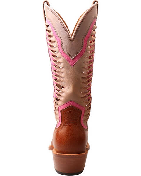 Image #6 - Twisted X Women's 12" Ruff Stock Vented Shaft Cowgirl Boots - Square Toe, , hi-res