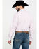 Image #2 - George Strait By Wrangler Men's Red Small Check Plaid Long Sleeve Western Shirt , , hi-res
