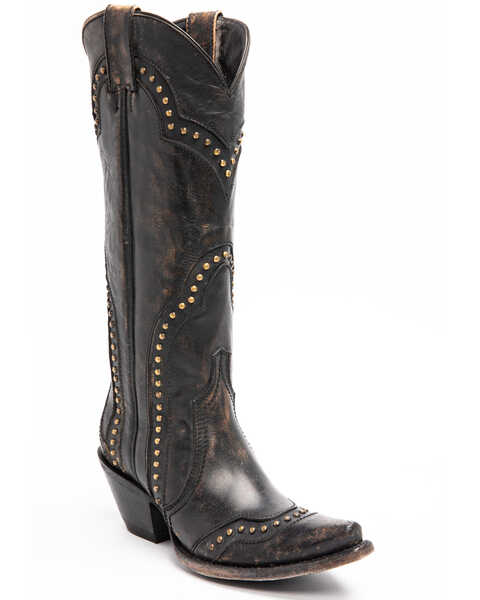 Image #1 - Idyllwind Women's Rite A Way Western Boots - Snip Toe, Black, hi-res