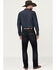 Image #3 - Wrangler 20X Men's Bowden Dark Wash Vintage Bootcut Stretch Denim Jeans, Dark Wash, hi-res