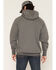Image #4 - Forge Workwear Men's FR Graphic Hooded Sweatshirt, Charcoal, hi-res