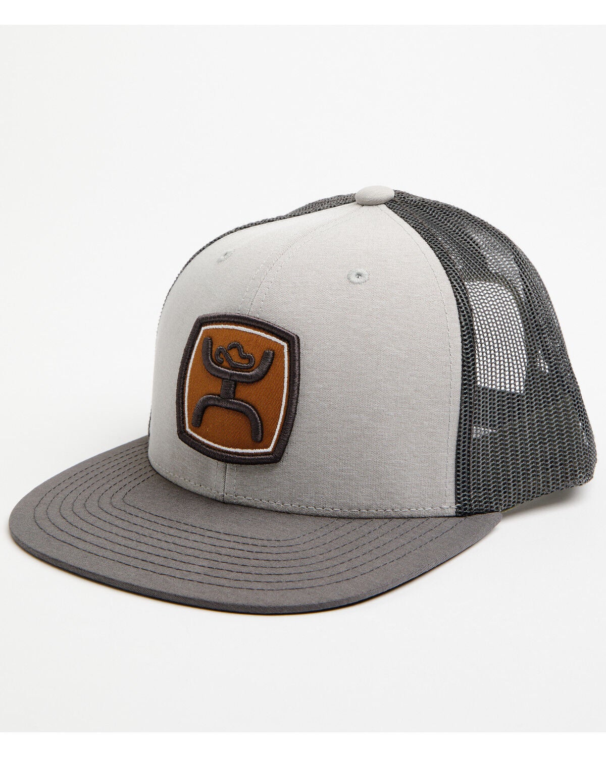 Image #1 - Hooey Men's Zenith Trucker Cap, Grey, hi-res