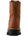 Image #3 - Ariat Men's 8" Logger Shock Shield Waterproof Work Boots - Composite Toe , Brown, hi-res