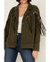 Image #3 - Vocal Women's Concho Studded Fringe Jacket, , hi-res