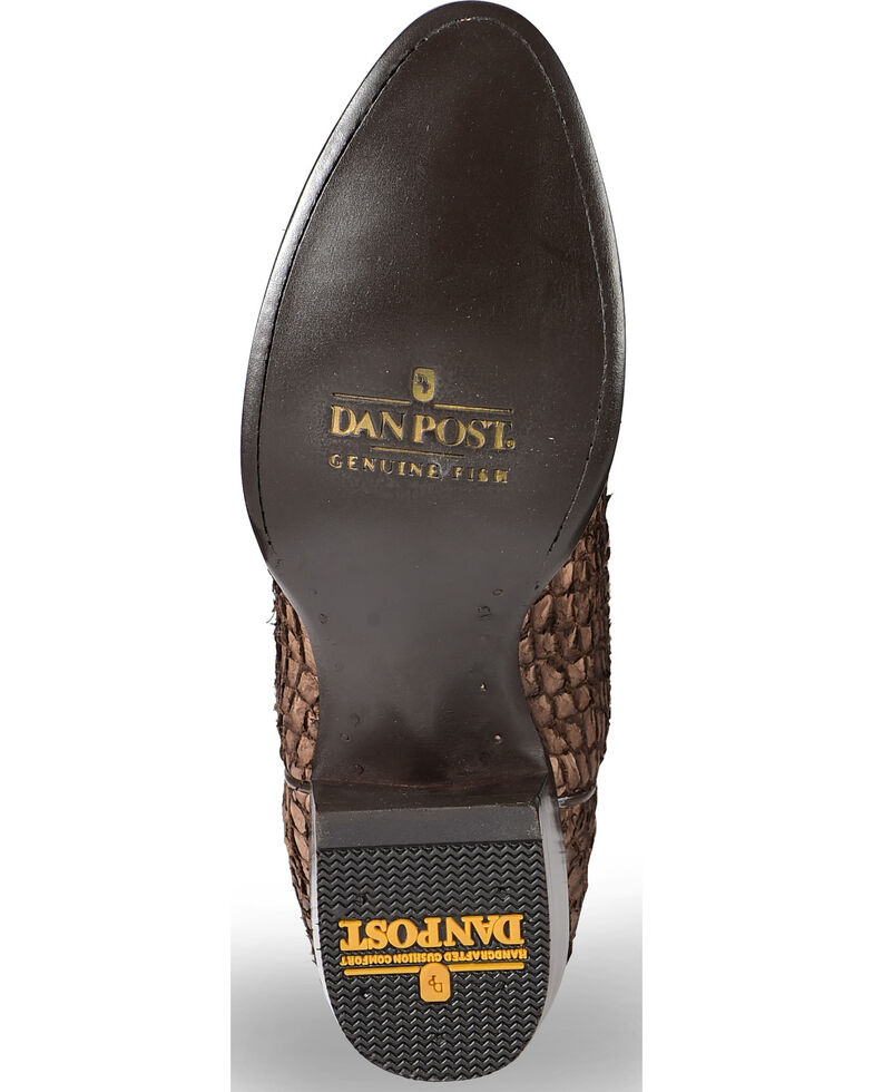 Dan Post Men's Chocolate Sea Bass Cowboy Boots - Medium ...