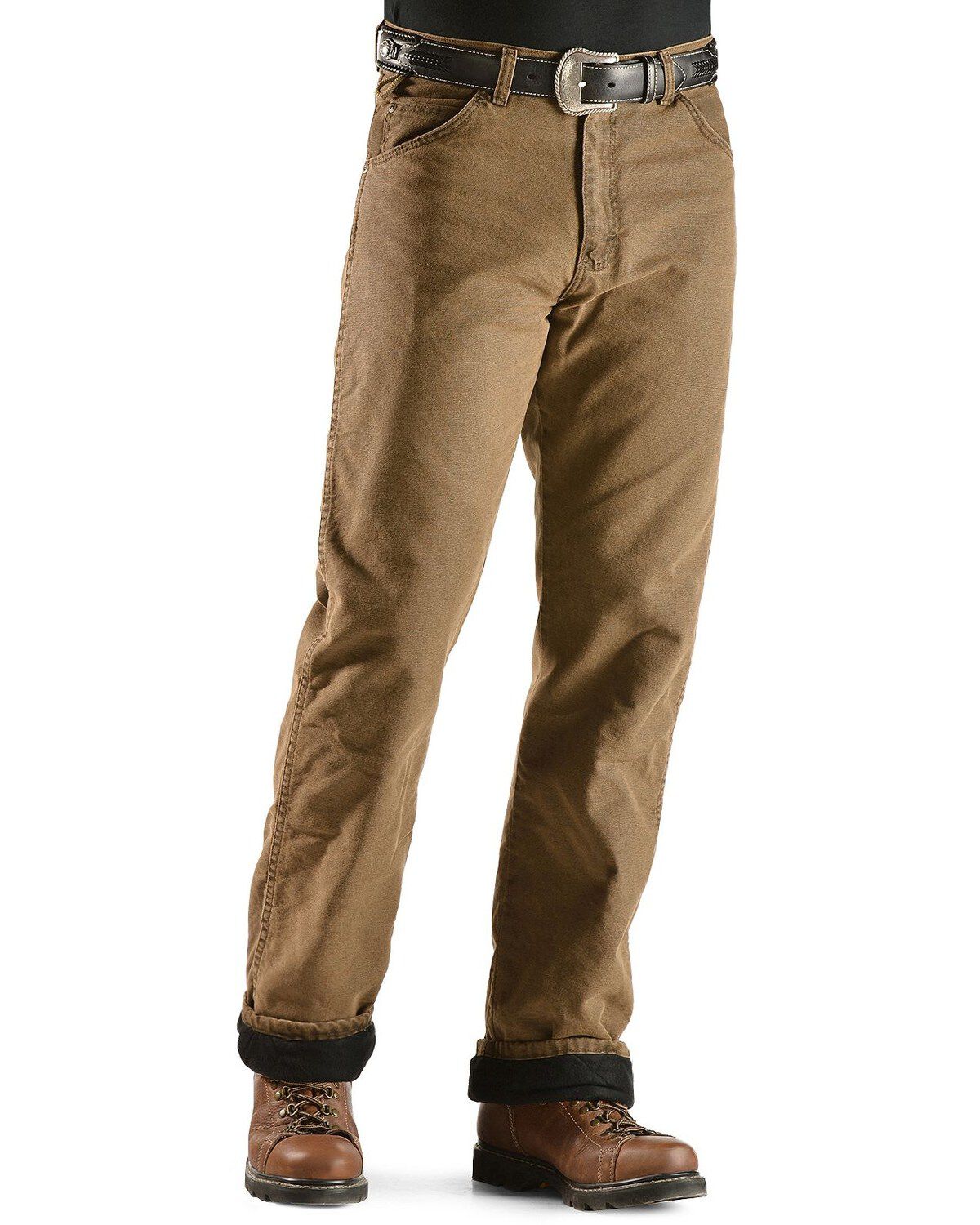 wrangler rugged wear fleece lined jeans