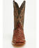 Image #4 - Tanner Marl Men's Exotic Ostrich Print Western Boots - Broad Square Toe, Brown, hi-res
