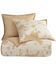 HiEnd Accents Elsa Light Tan Cowhide Reversible 3-Piece Full/Queen Quilt Set, Tan, hi-res