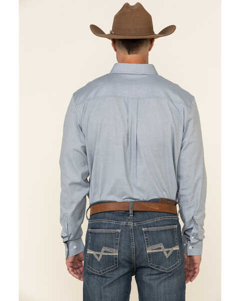 Image #5 - Cody James Core Men's Corpus Small Geo Print Long Sleeve Western Shirt , , hi-res