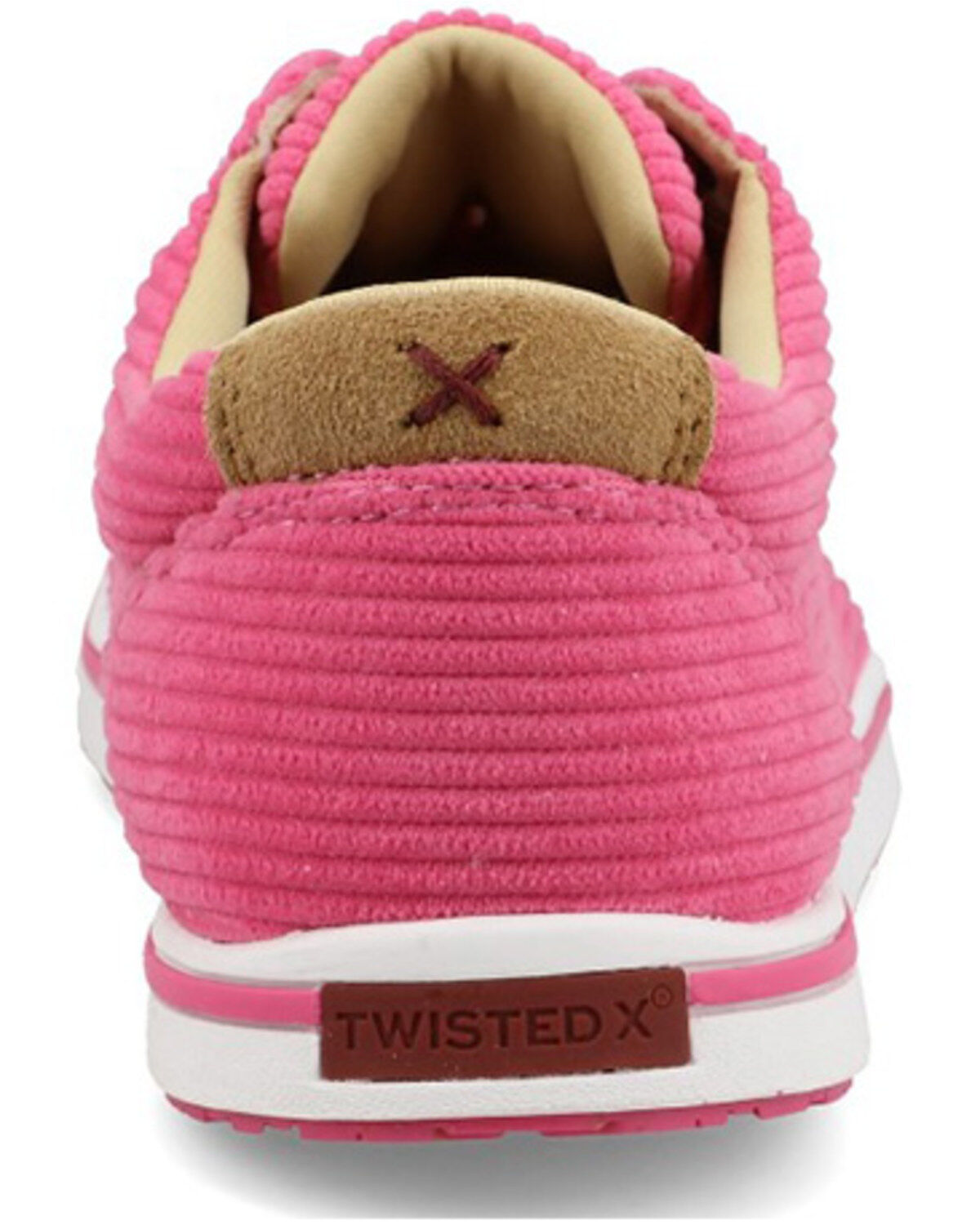 Image #5 - Twisted X Wrangler Women's Kicks Casual Shoes - Moc Toe, Pink, hi-res