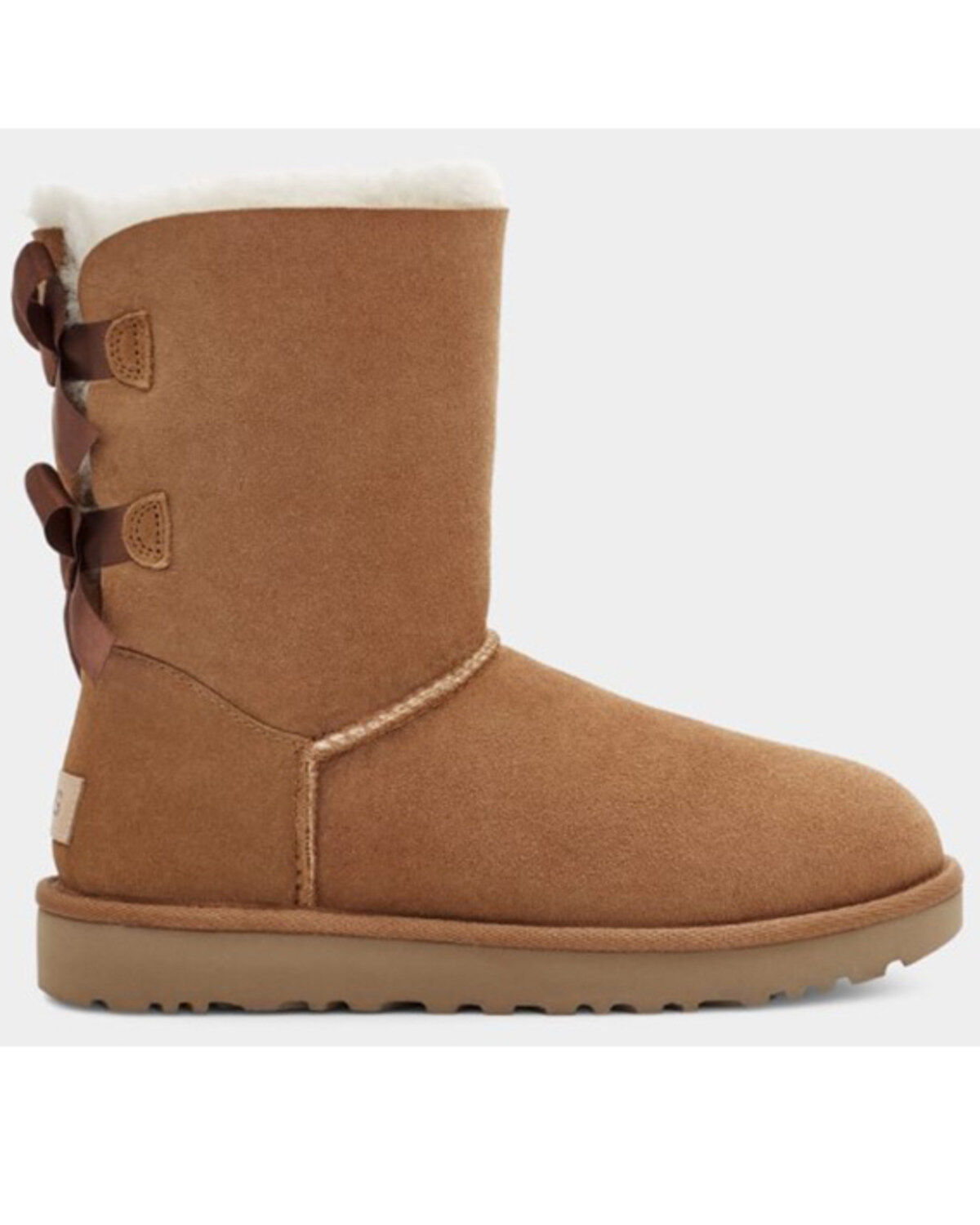 Image #2 - UGG Women's Bailey Bow II Boots, Chestnut, hi-res