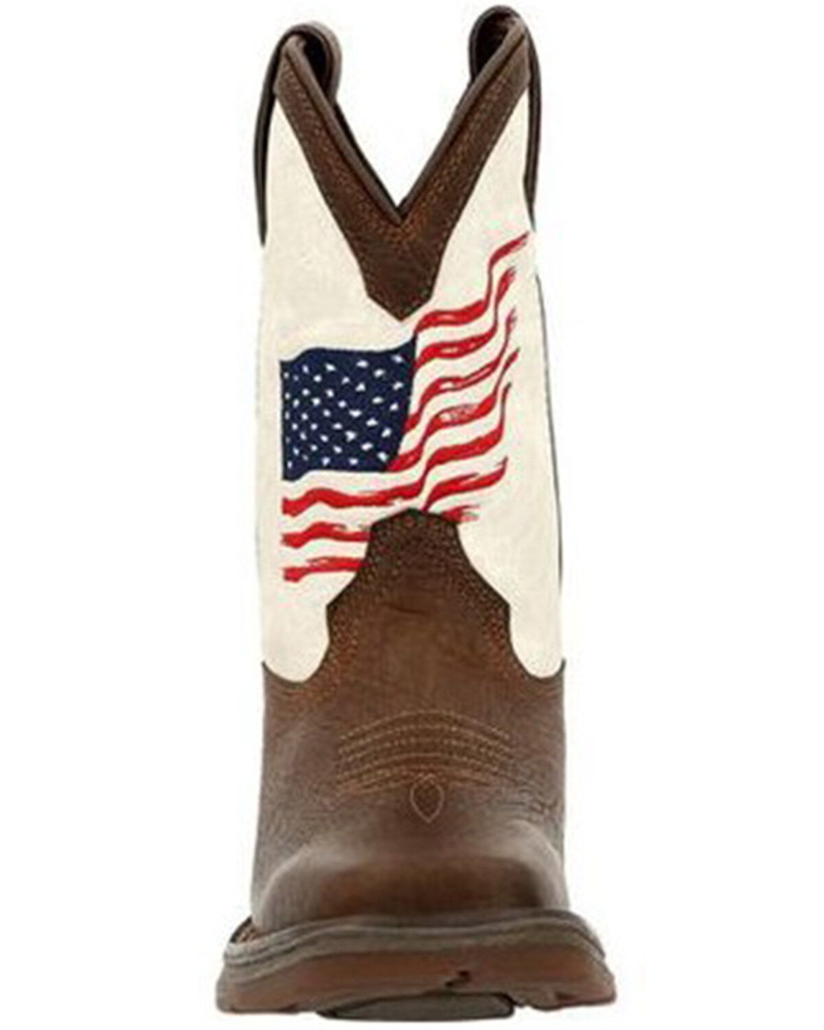 Durango Boys' Rebel Distressed Flag Western Boots - Square Toe