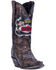 Image #1 - Dan Post Women's Las Vegas Western Boots - Snip Toe, Chocolate, hi-res
