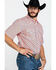 Image #5 - Wrangler 20X Men's Advanced Comfort Coral Aztec Print Long Sleeve Western Shirt , , hi-res