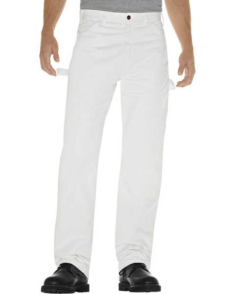 Dickies Men's Painter's Pants, White, hi-res