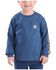 Image #2 - Carhartt Boys' Long Sleeve Logo Pocket T-Shirt, Dark Blue, hi-res