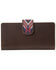 Image #1 - STS Ranchwear Women's Basic Bliss Chocolate Carlin Wallet, Brown, hi-res