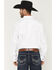 Image #4 - Cody James Men's Basic Solid Long Sleeve Button-Down Stretch Western Shirt, White, hi-res