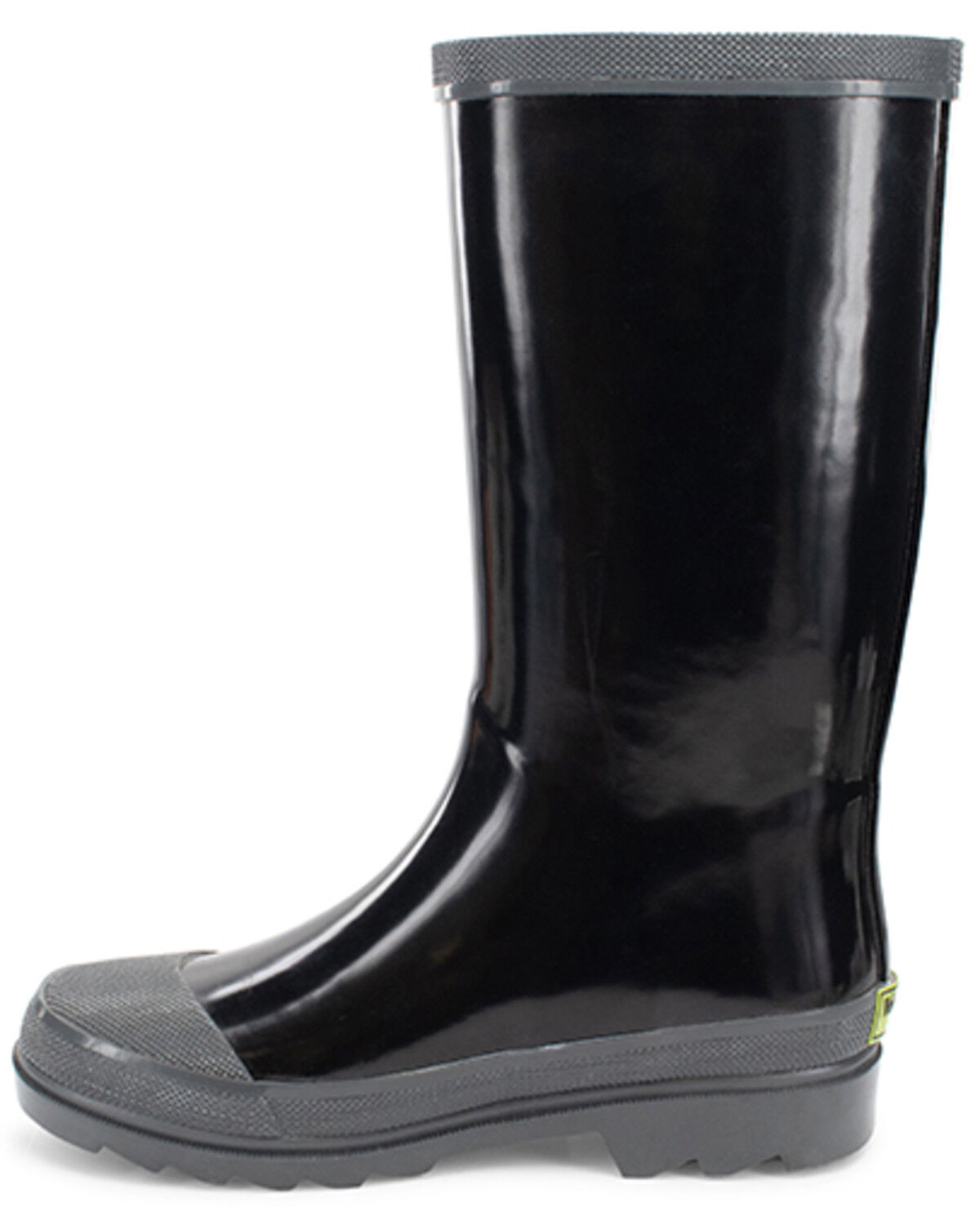 Image #3 - Western Chief Boys' Solid Mid Rain Boots, Black, hi-res