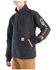 Image #2 - Carhartt Boys' Logo Quarter-Zip Pullover, Black, hi-res