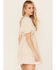 Image #4 - Wishlist Women's Solid Lace Trim Mini Dress, Off White, hi-res