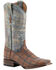 Image #1 - Ferrini Men's Ostrich Patch Exotic Western Boots, Kango, hi-res