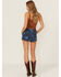 Image #3 - Wrangler Women's California Daisy Floral Print Medium Wash Mid Rise Denim Shorts, , hi-res