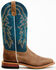 Horse Power Men's Western Boots - Broad Square Toe , Blue, hi-res