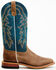 Image #2 - Horse Power Men's Western Boots - Broad Square Toe , Blue, hi-res