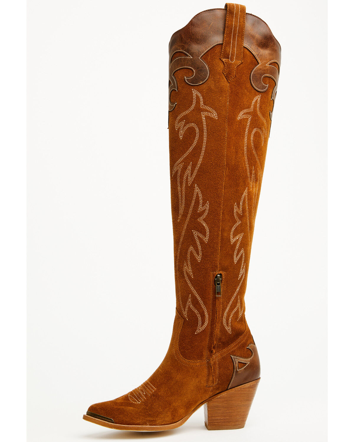 Image #3 - Idyllwind Women's Cordero Suede Tall Western Boots - Round Toe, Brown, hi-res