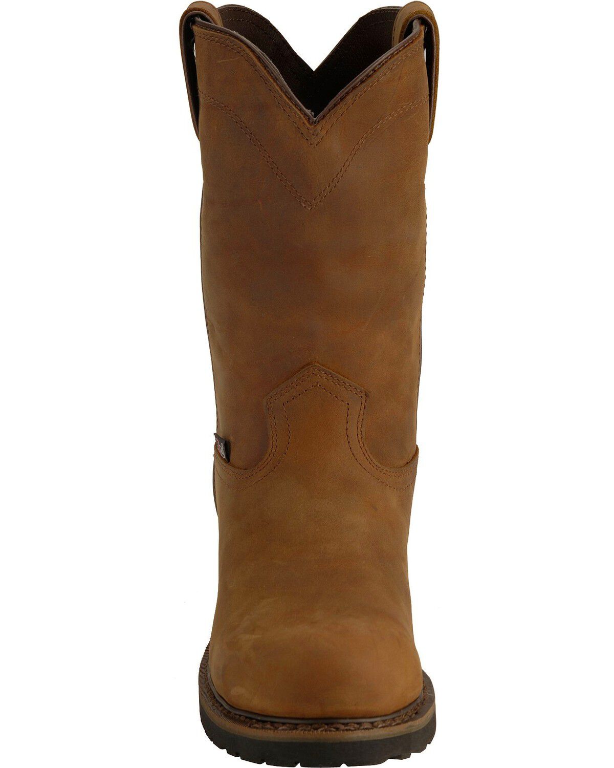 Image #4 - Justin Men's Drywall Waterproof Pull On Work Boots - Steel Toe, , hi-res