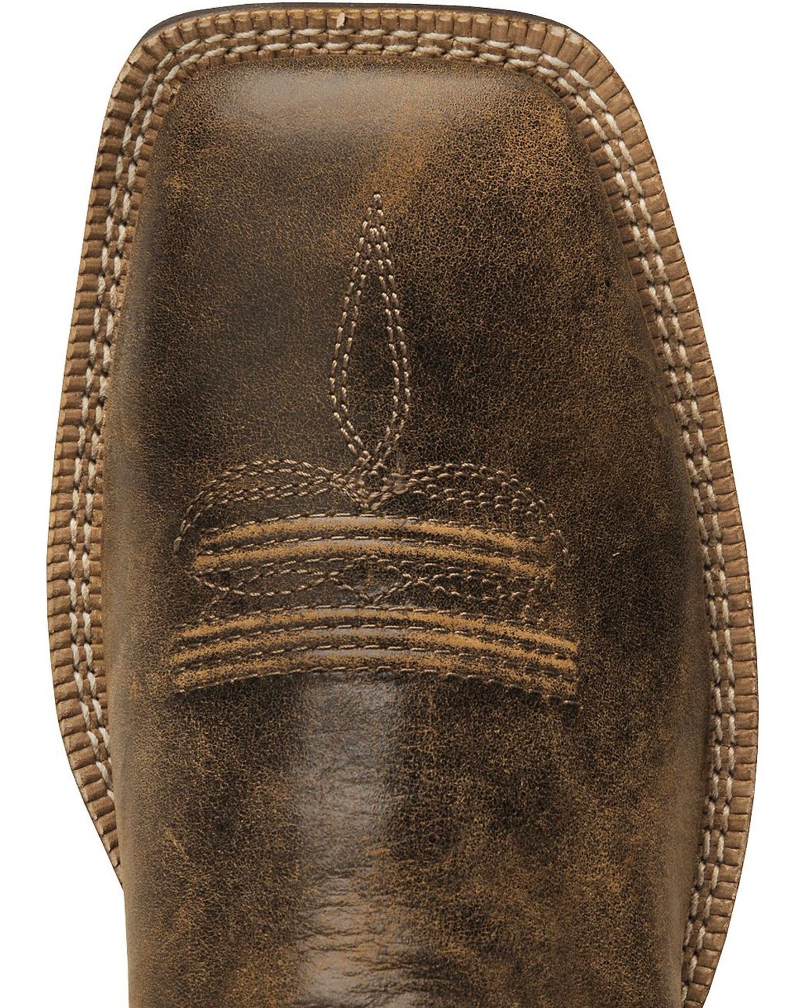 Image #6 - Twisted X Men's Distressed Ruff Stock Western Boots - Broad Square Toe, Distressed, hi-res