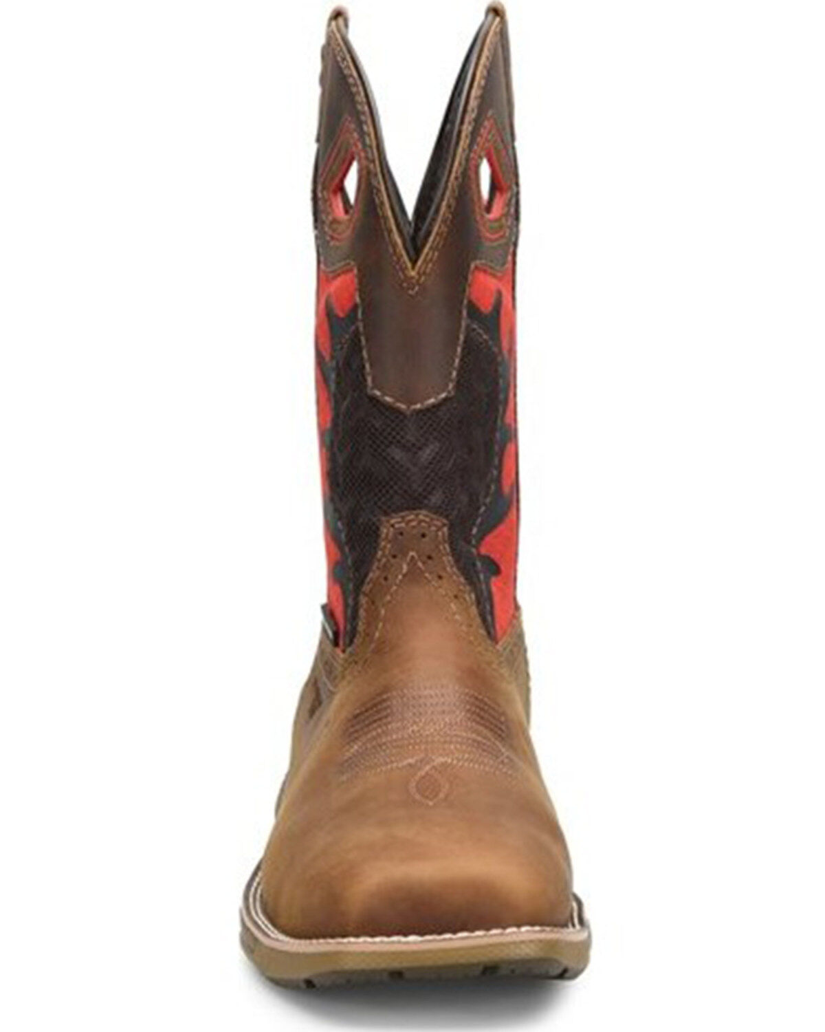 Image #3 - Double H Men's 11" Purge Waterproof Work Boots - Composite Toe, Brown, hi-res