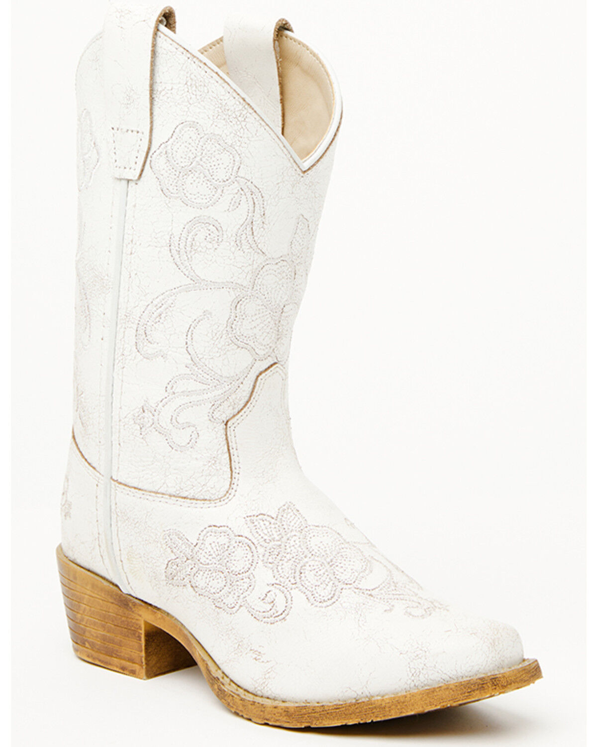 Product Name:  Roper Girls' All Over Embroidery Western Boots - Square Toe