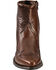 Image #4 - Abilene Men's 7" Wingtip Zip Boots, Chocolate, hi-res