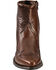 Abilene Men's 7" Wingtip Zip Boots, Chocolate, hi-res