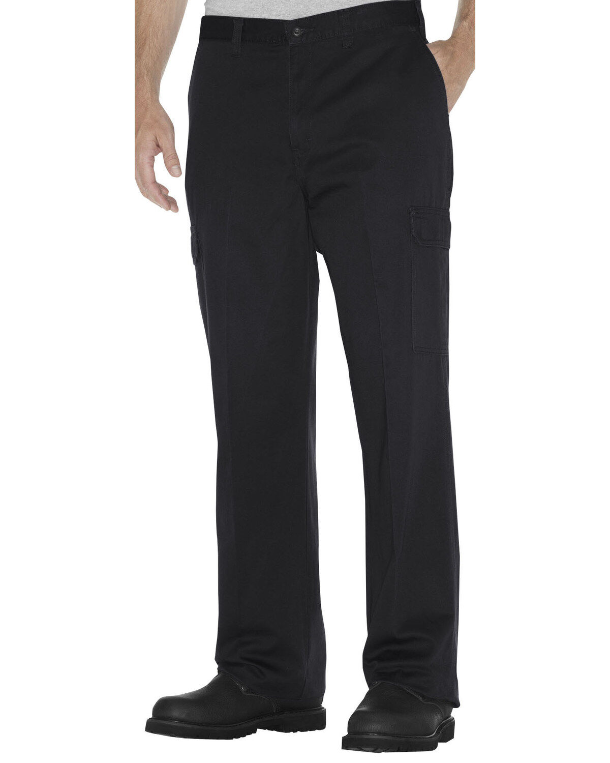 big and tall black cargo pants