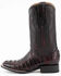 Ferrini Men's Dakota Exotic Crocodile Western Boots - Broad Square Toe, Black, hi-res