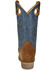 Image #5 - Smoky Mountain Boys' Wichita Western Boots - Square Toe, Brown/blue, hi-res