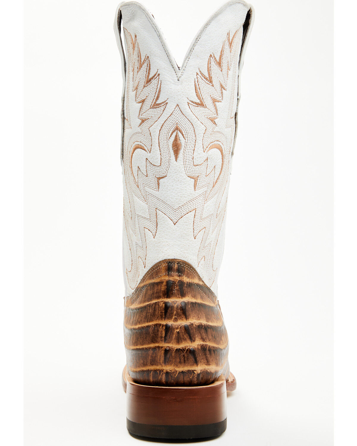 Product Name:  Tanner Mark Men's Caiman Print Western Boots - Broad Square Toe