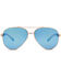 Image #2 - Hobie Broad Shiny Gold & Gray PC Polarized Sunglasses, Gold, hi-res