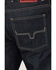 Image #4 - Kimes Ranch Men's Raw James Low Straight Bootcut Jeans , Blue, hi-res