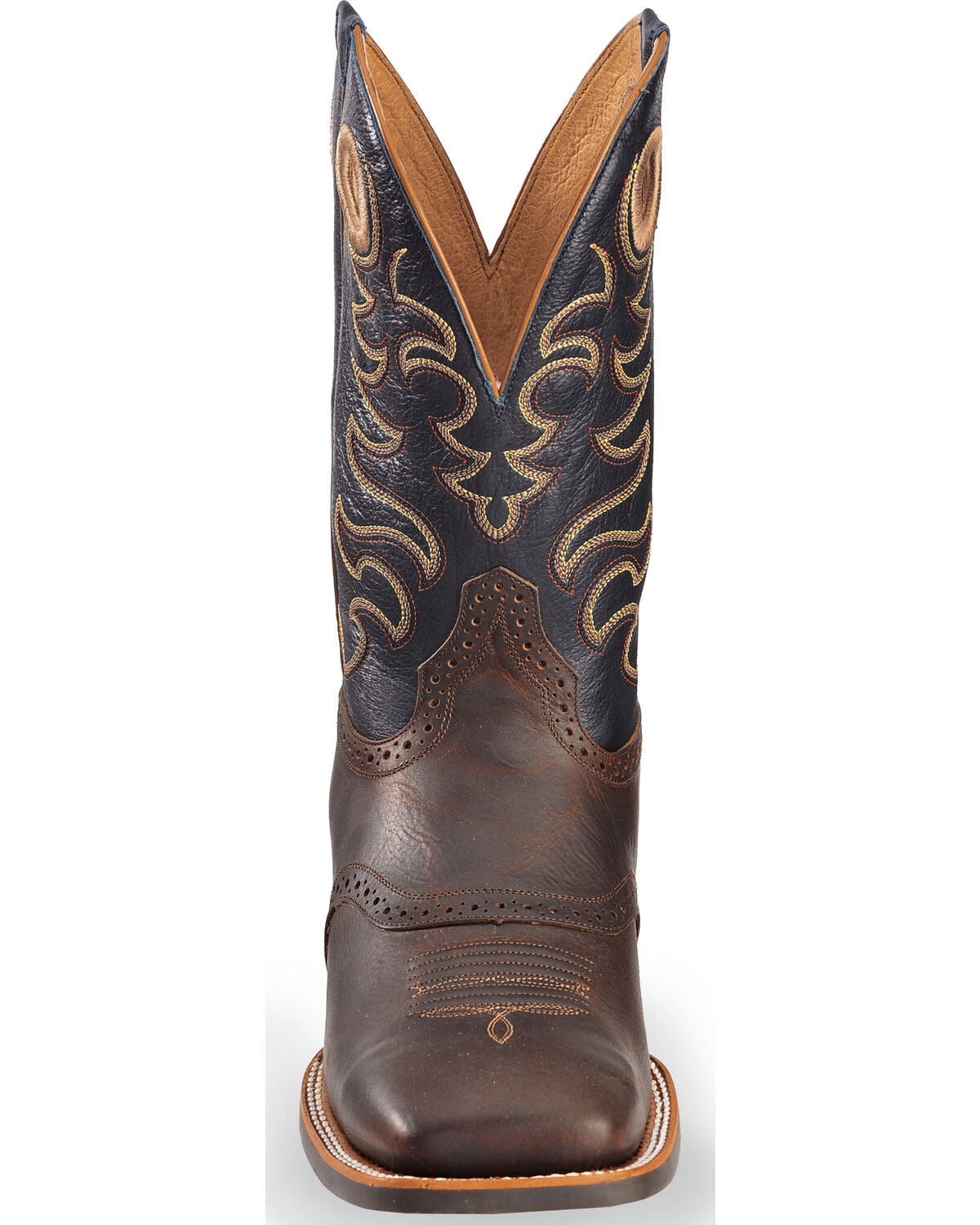 Men's Rank 45 Xero Gravity Gibson Saddle Vamp Western Boots - Broad Sq