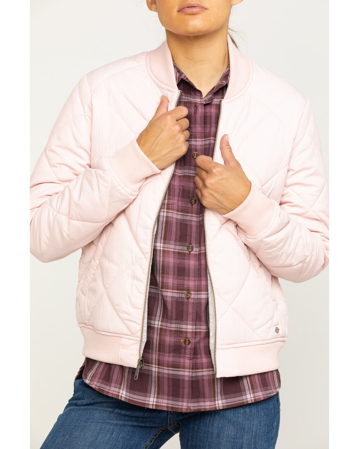 Image #5 - Dickies Women's Quilted Bomber Jacket, , hi-res