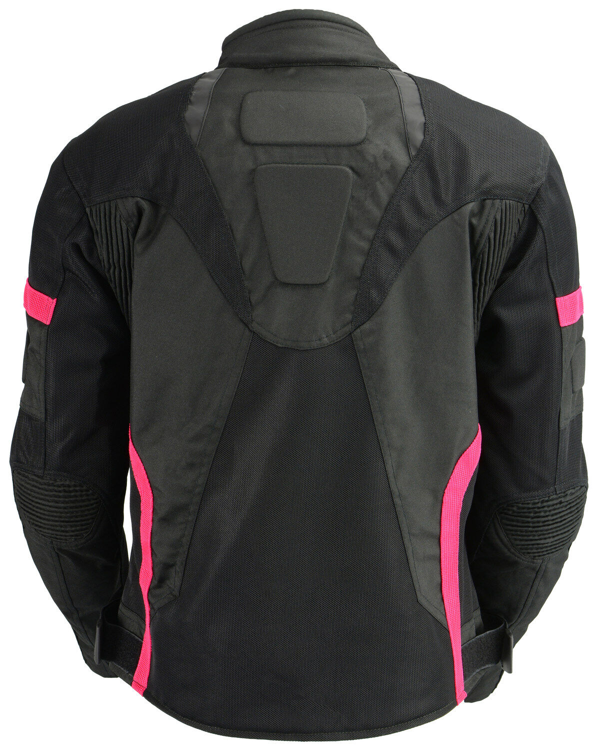 Image #3 - Milwaukee Performance Women's Reflective Mesh Racer Jacket, Pink/black, hi-res