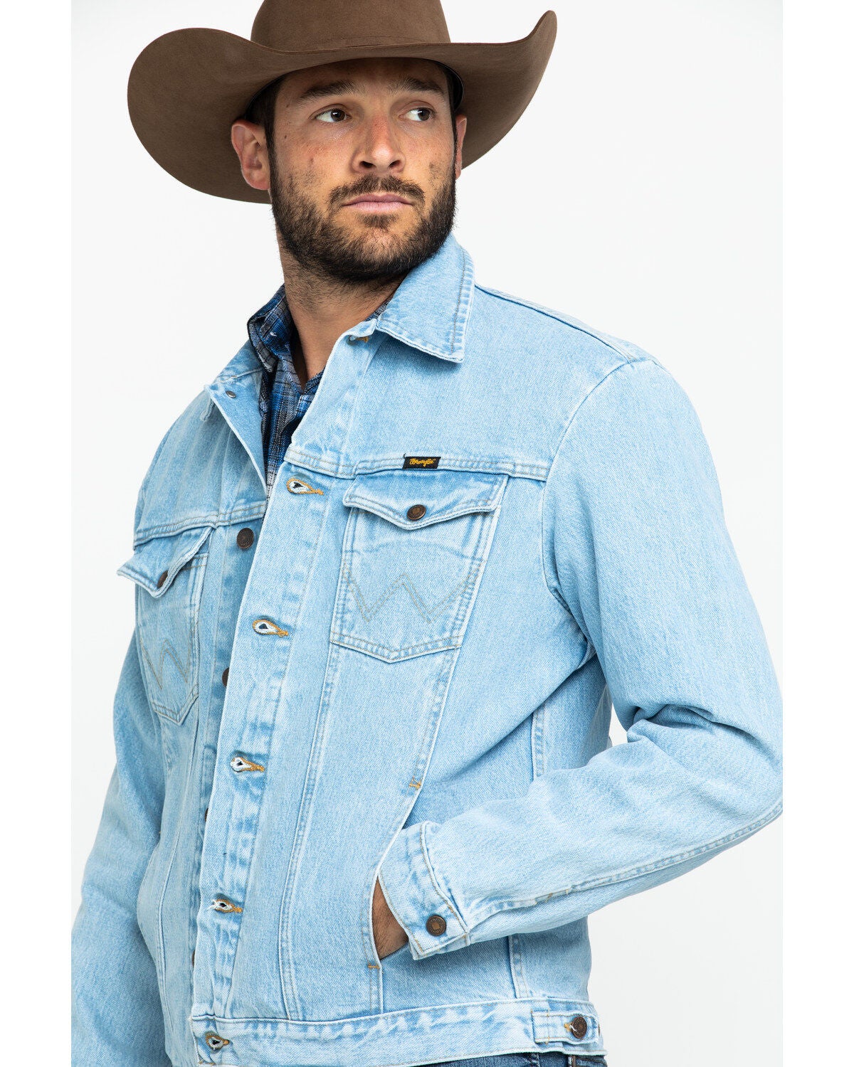 buckle wrangler jeans - Protein Burger