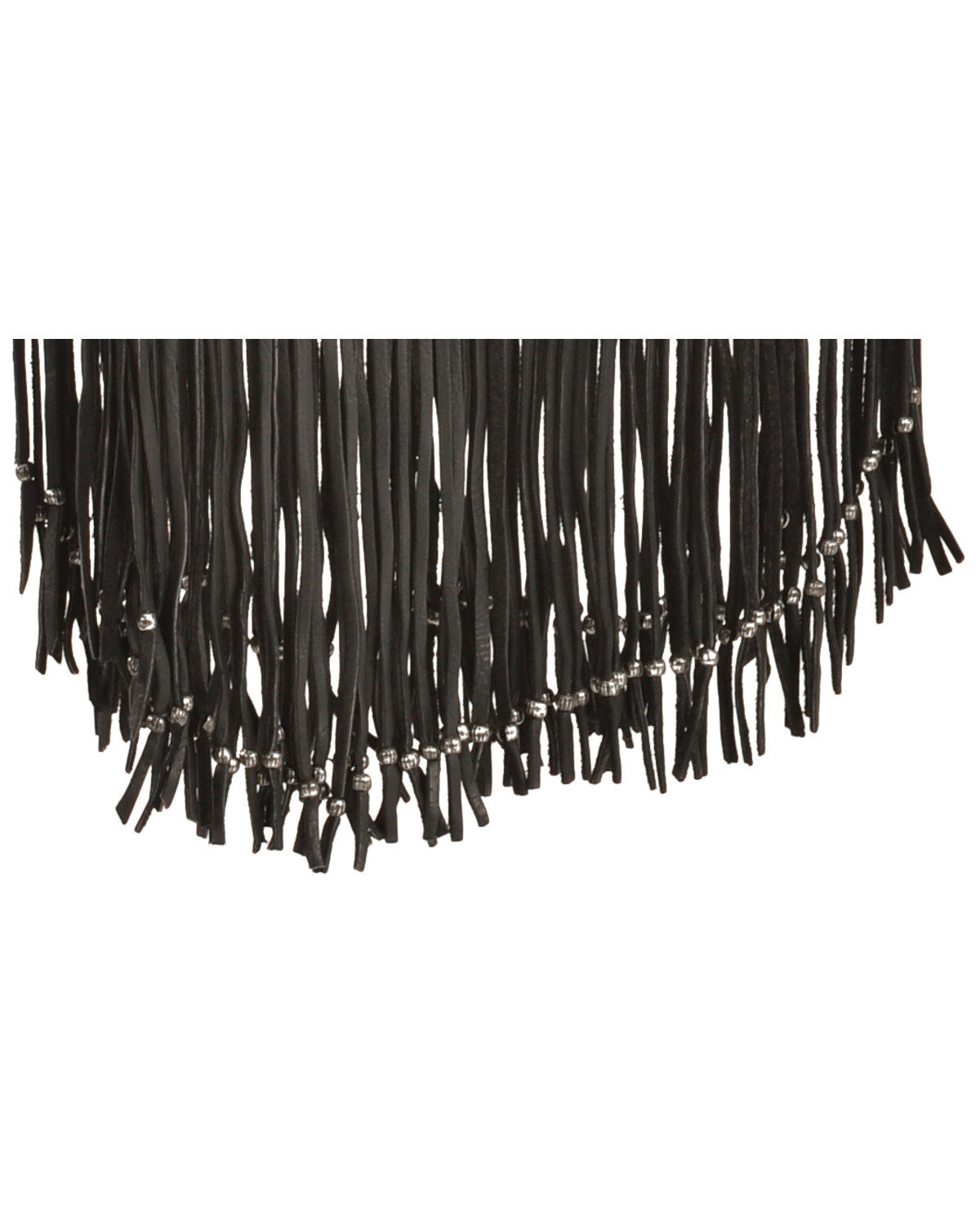 Image #5 - Kobler Leather Women's Concho and Flutted Beads Bag, Black, hi-res