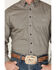Resistol Men's Brees Geo Print Long Sleeve Button Down Shirt, Grey, hi-res